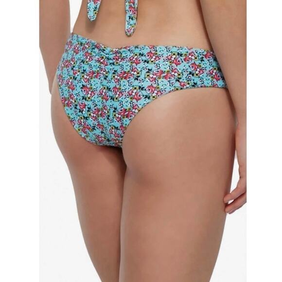 L Space Monique Bikini Bloomin Gypsy Bikini top and bottom women's large - Picture 9 of 12